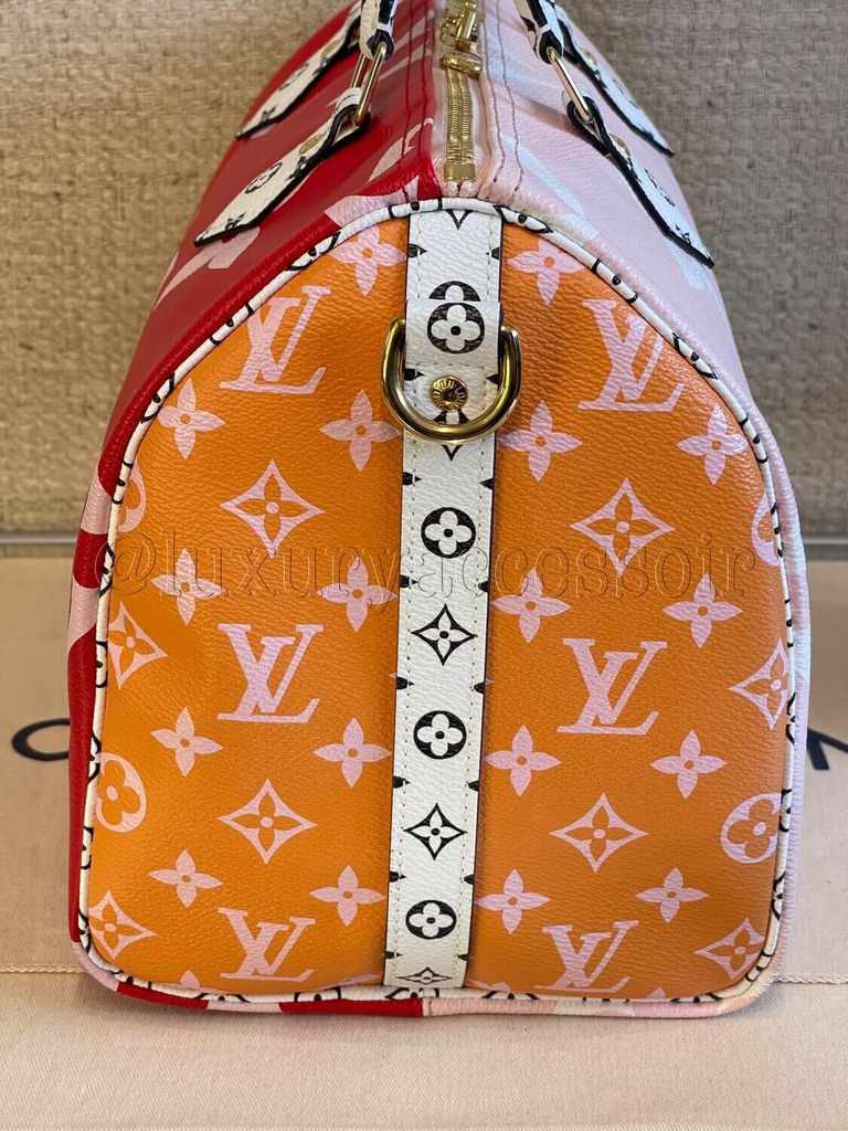 Louis vuitton speedy red best sale